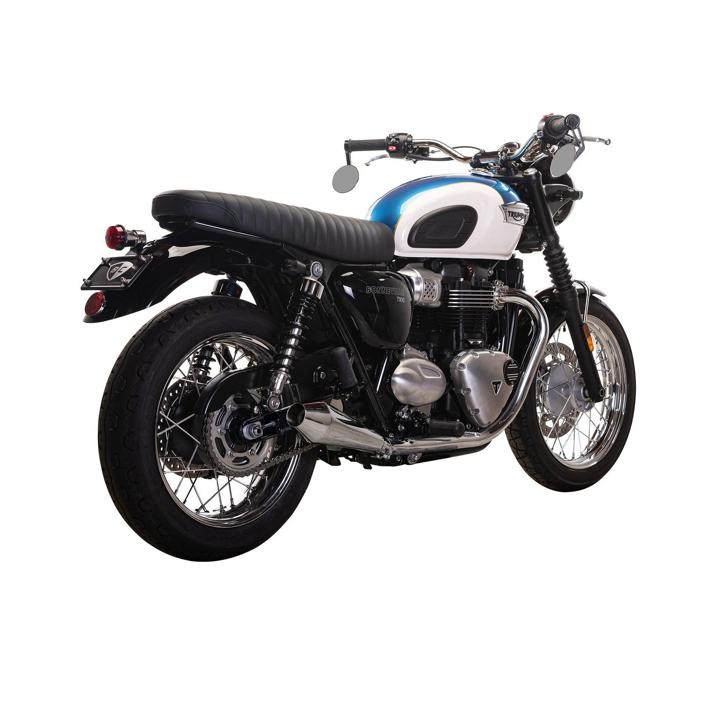 Shorty Predator Pro Slip-on Exhaust For Triumph Bonneville