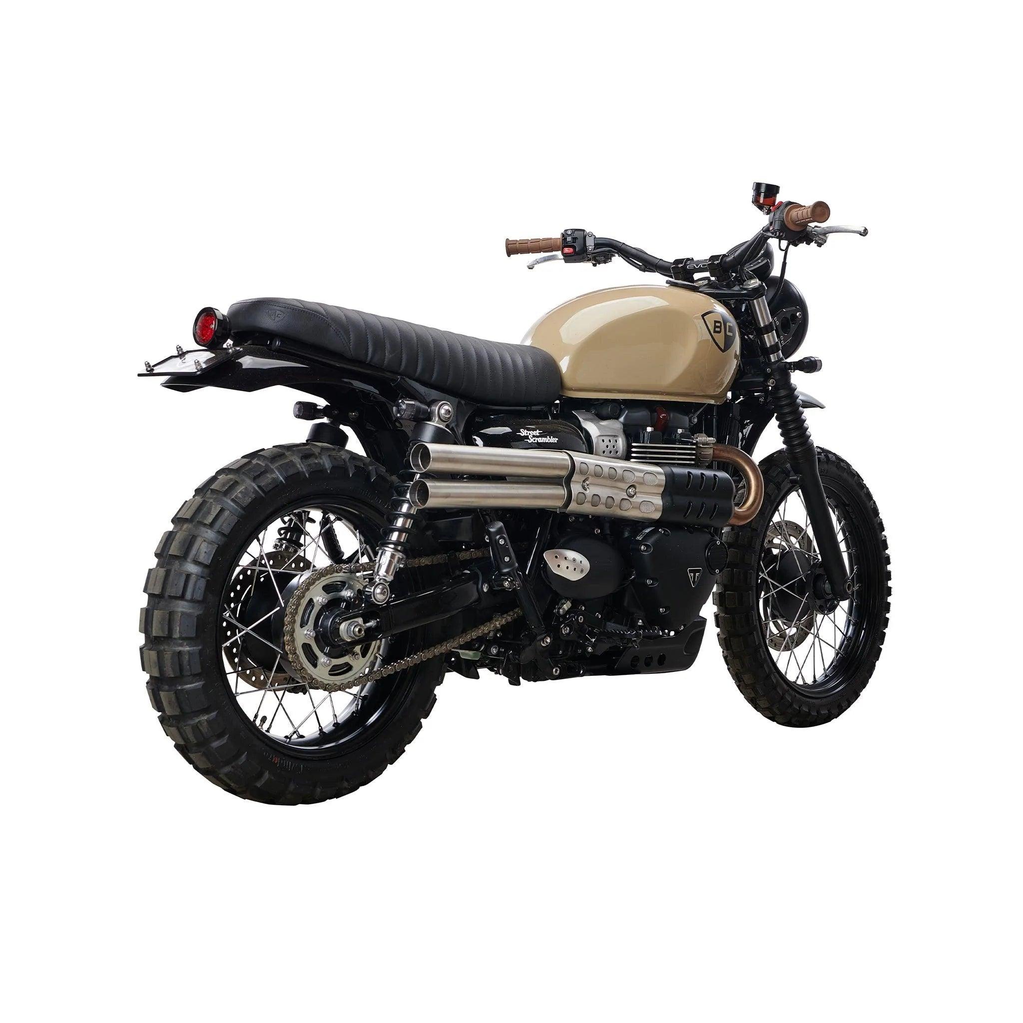British Customs エキゾーストパイプストリートスクランブラー British Customs エキゾーストパイプストリートスクランブラー