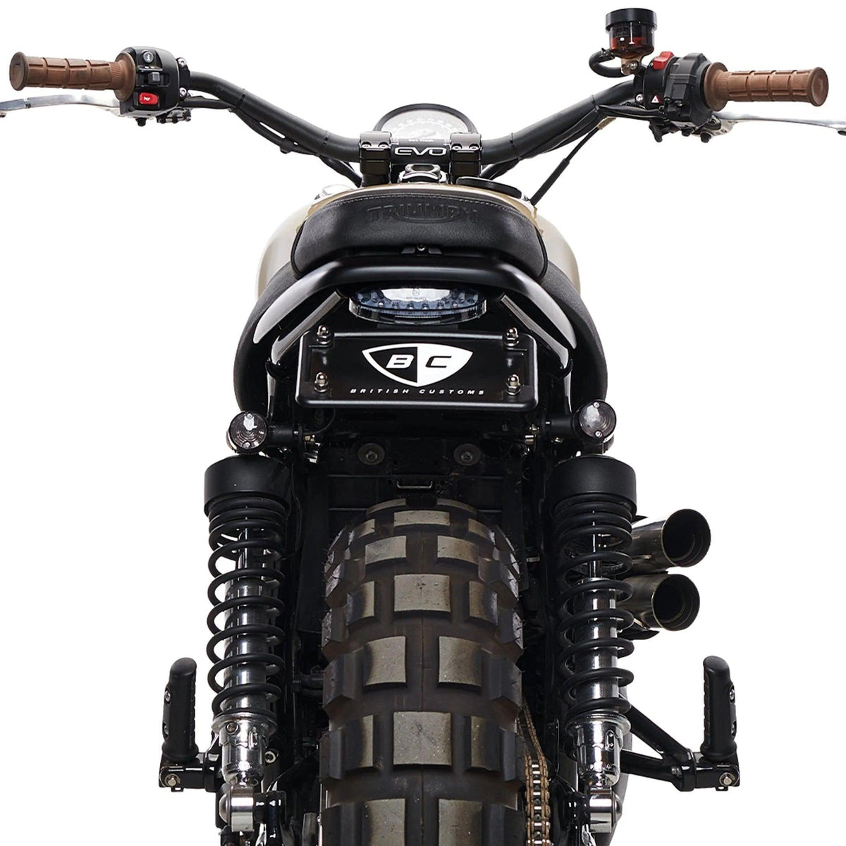 British Customs Slash Cut Shotgun Exhaust | British Customs