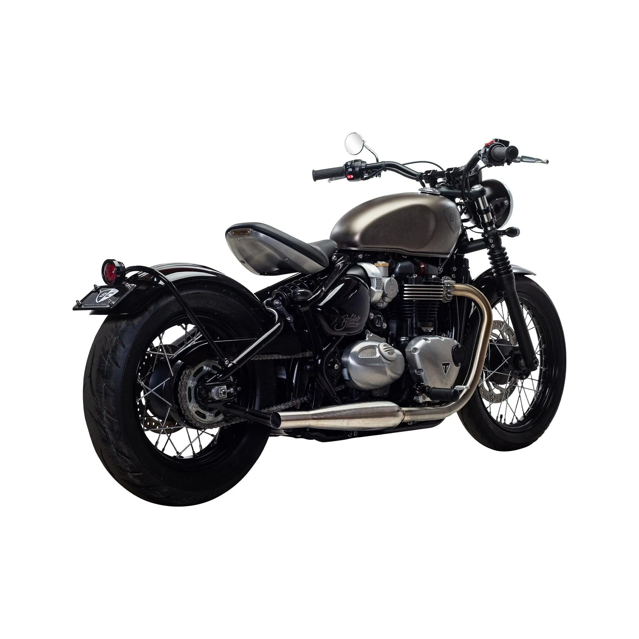 Bonneville T100/120 Sleeper Pro Slip-On Exhaust Up to 2017 Bonneville T100/120 Sleeper Pro Slip-On Exhaust Up to 2017