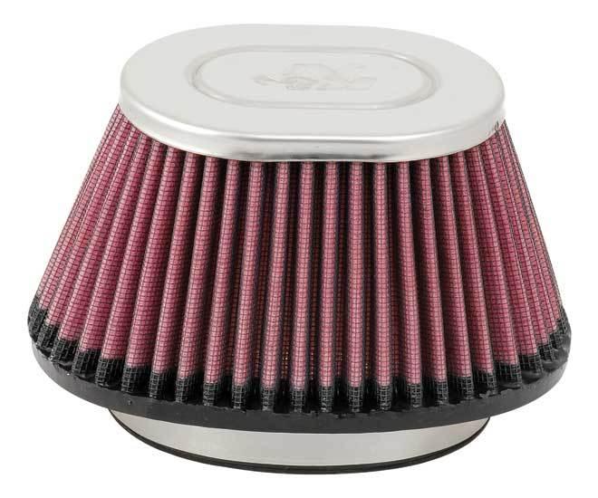 High-Flow Air Filter for Airbox Elimination Kit by K&N Engineering for Triumph Motorcycles